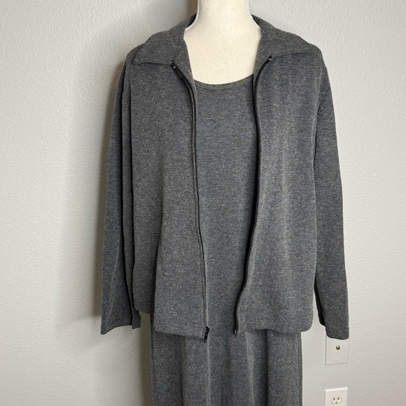 Comfy U.S.A. Maxi Dress and Jacket Set Small Lagenlook - Picture 3 of 10